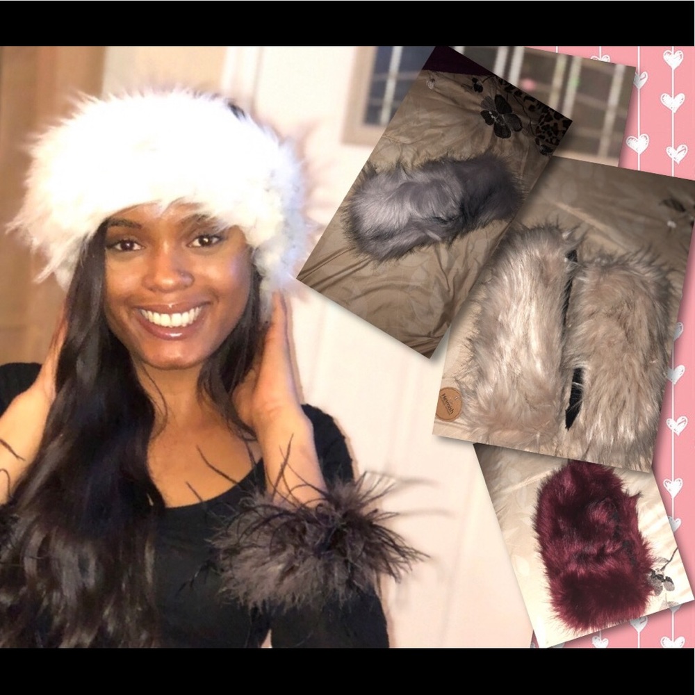 🔥 faux fur head band